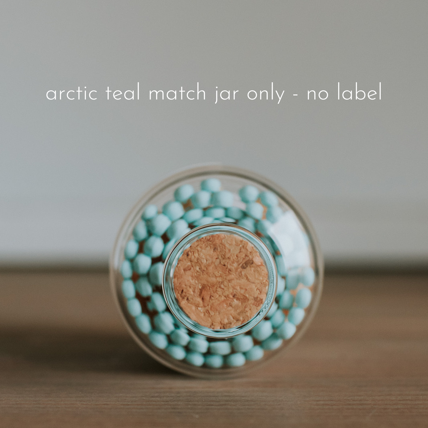 Apothecary Matches: Unlabelled: Turquoise