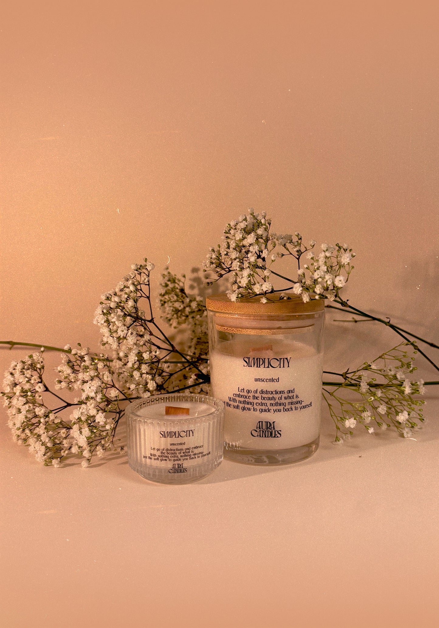 DUO Simplicity 6oz & 1.5oz Candles