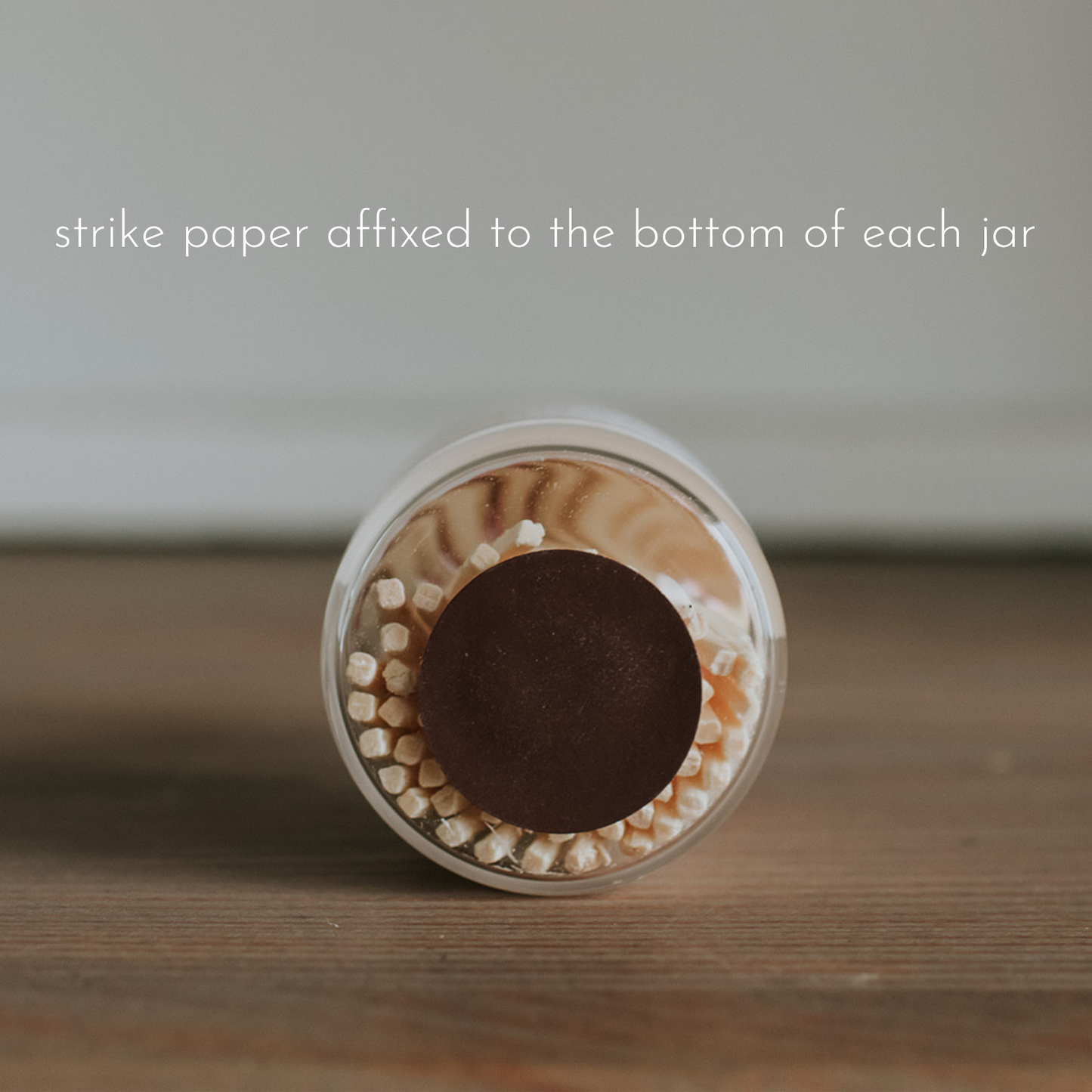 Apothecary Matches: Unlabelled: White