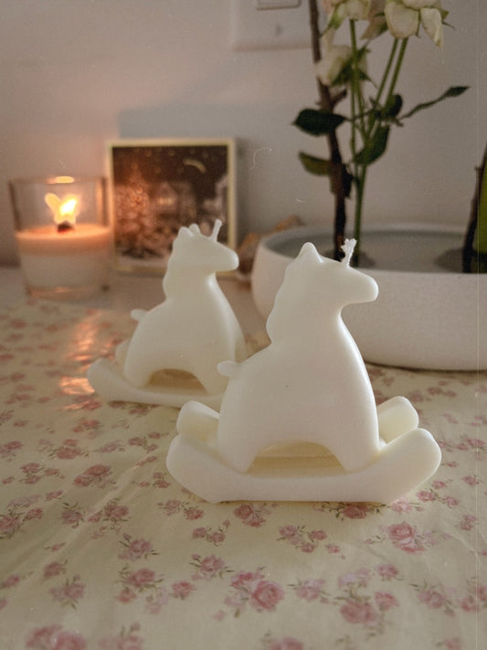 Rocking Horse Candle