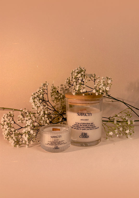 DUO Simplicity 6oz & 1.5oz Candles
